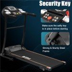 Folding Electric Treadmill with Bluetooth & Incline