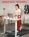 CozyInn Under Desk Treadmill for Home Fitness