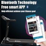Folding Electric Treadmill with Bluetooth & Incline