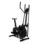 2-in-1 Elliptical & Stationary Exercise Bike
