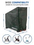 DEERGAZE Waterproof Exercise Bike Cover for Storage