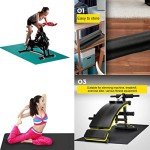 Heavy Duty Home Gym Equipment Mat for Floors