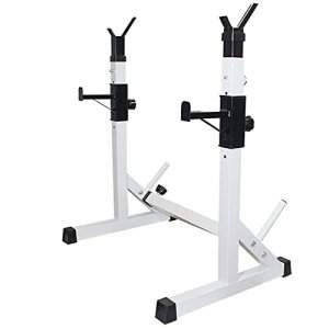 Adjustable Weight Rack and Squat Rack System