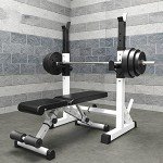 Adjustable Weight Rack and Squat Rack System