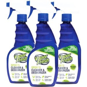 Vapor Fresh Natural Sports Gear Deodorizing Spray 3-Pack