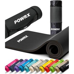 Premium Yoga Mat with Strap, Bag, and Poster