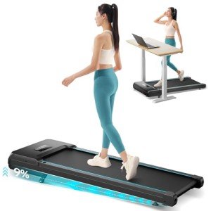 Under Desk Treadmill with Auto Incline & Remote