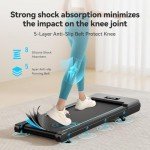 Under Desk Treadmill with Auto Incline & Remote