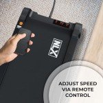 Compact Under Desk Incline Walking Pad Treadmill
