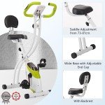 Ultrasport F-Bike Folding Exercise Bike - Silent & Comfortable