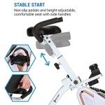 Azura Folding Exercise Bike for Home and Office