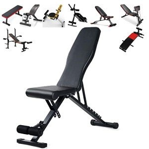 Adjustable Foldable Weight Bench for Full Body Workouts