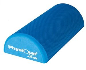 Physique Pro Half Round Foam Roller - Blue 30cm