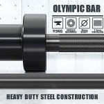 4FT Olympic Barbell for Weight Lifting & Strength