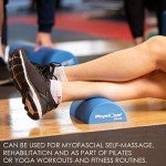 Physique Pro Half Round Foam Roller - Blue 30cm