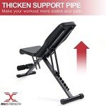 Adjustable Foldable Weight Bench for Full Body Workouts