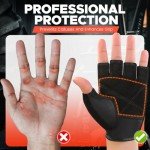 Beace Anti-Slip Weight Lifting Gym Gloves