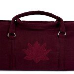 Yoga Kit Bag with Storage Pockets - Raspberry