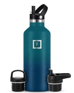 950ml Insulated Water Bottle with Straw Lid