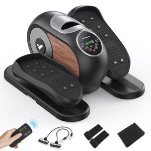 MERACH Electric Under Desk Elliptical for Home Fitness