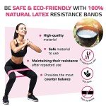 Resistance Loop Bands Set with 2 Workout Guides