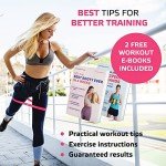Resistance Loop Bands Set with 2 Workout Guides
