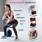 Resistance Loop Bands Set with 2 Workout Guides