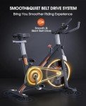 Ultra-Quiet Magnetic Exercise Bike for Home Workouts