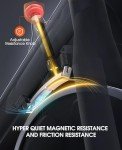 Ultra-Quiet Magnetic Exercise Bike for Home Workouts