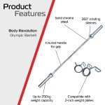Olympic Weight Lifting Bar for Home Fitness
