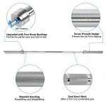 Bonnlo 7-Foot Olympic Weightlifting Barbell - 700 lbs