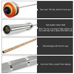 Bonnlo 7-Foot Olympic Weightlifting Barbell - 700 lbs