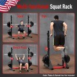HARISON Adjustable Heavy Duty Squat and Bench Rack