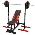 Adjustable Squat Rack Stand for Home Gym