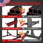 HARISON Adjustable Heavy Duty Squat and Bench Rack