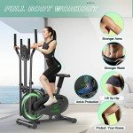 2 in 1 Elliptical Cross Trainer with LCD Monitor