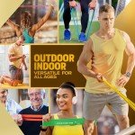 5-Piece Resistance Bands Set for Home Fitness