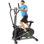 2 in 1 Elliptical Cross Trainer with LCD Monitor
