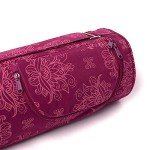Berry Pink Yoga Mat Bag with Pockets