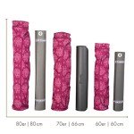 Berry Pink Yoga Mat Bag with Pockets