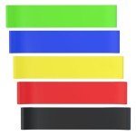5 Pack Resistance Bands Set for Home Fitness