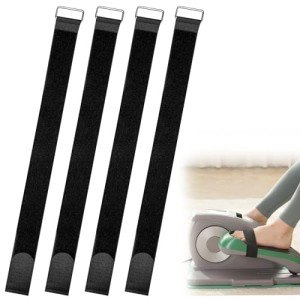4-Piece Leg Exerciser Strap Set for Home Fitness