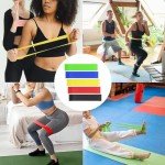 5 Pack Resistance Bands Set for Home Fitness