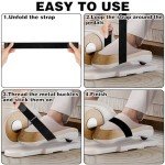 4-Piece Leg Exerciser Strap Set for Home Fitness