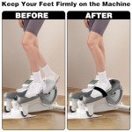4-Piece Leg Exerciser Strap Set for Home Fitness