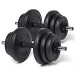 Adjustable Dumbbells Set 20kg to 30kg for Home Gym