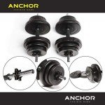 Adjustable Dumbbells Set 20kg to 30kg for Home Gym
