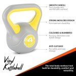 6kg Vinyl Kettlebell for Home Workouts