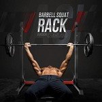 Yes4All Adjustable Barbell Squat Rack & Stand