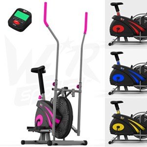 We R Sports 2-in-1 Elliptical & Exercise Bike